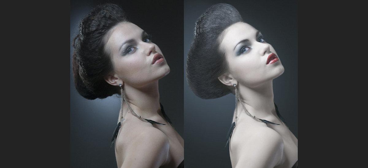 model  retouched