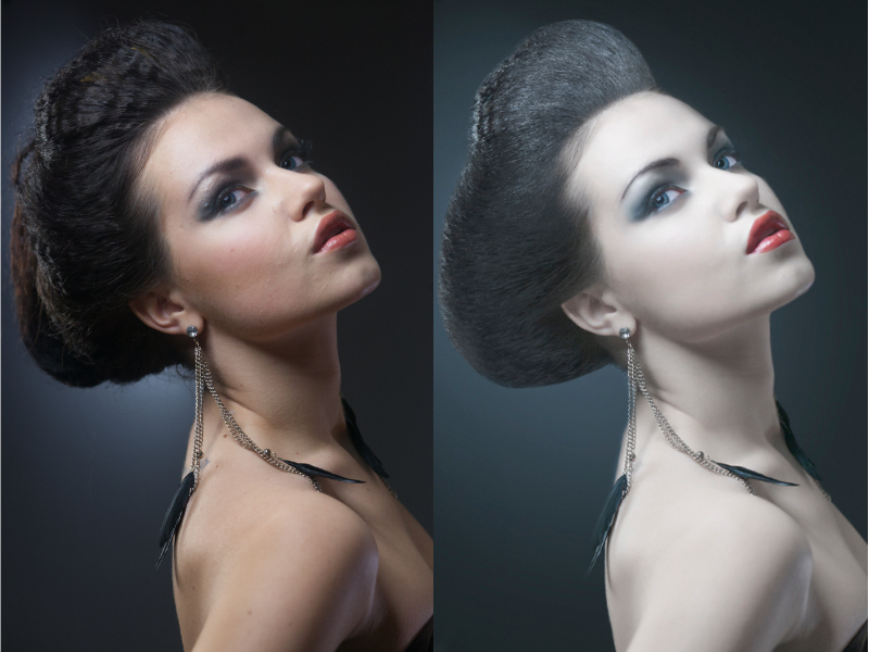 Photo Retouching Before and after