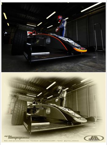 Photo Retouch Ayrton Simmons before and after