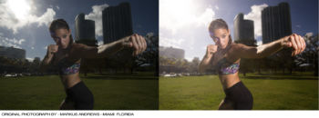 Photo Retouch Model Retouch before and after